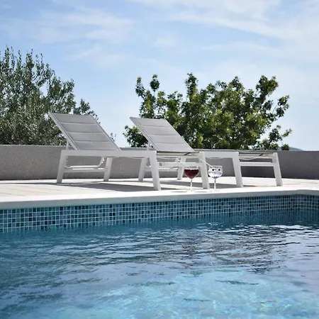Lejlighed Luxury With Pool, Jacuzzi And Sea View Split *
