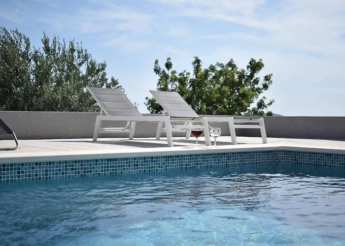 Appartement Luxury With Pool, Jacuzzi And Sea View Split *